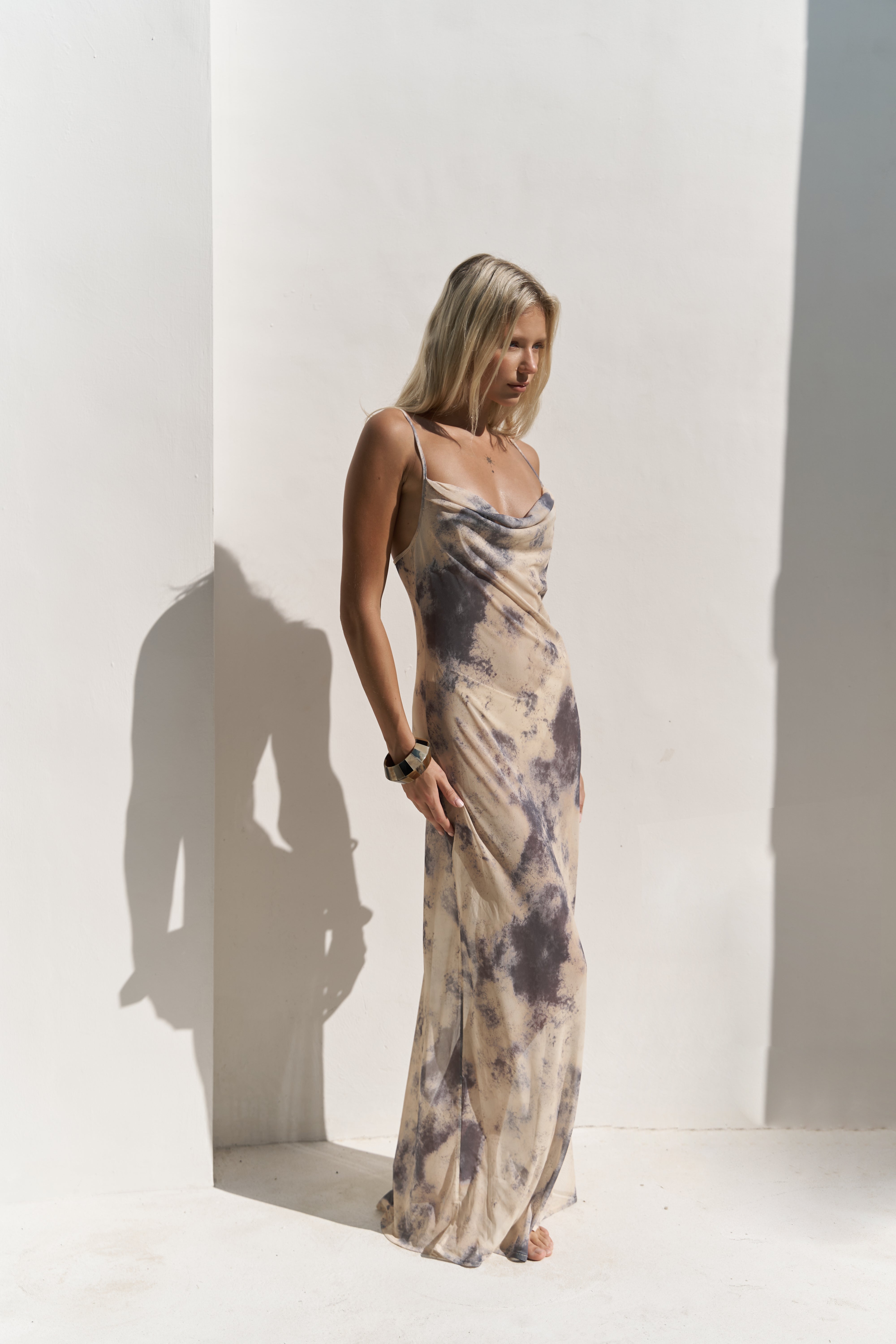 Celeste Sheer Tulle Dress