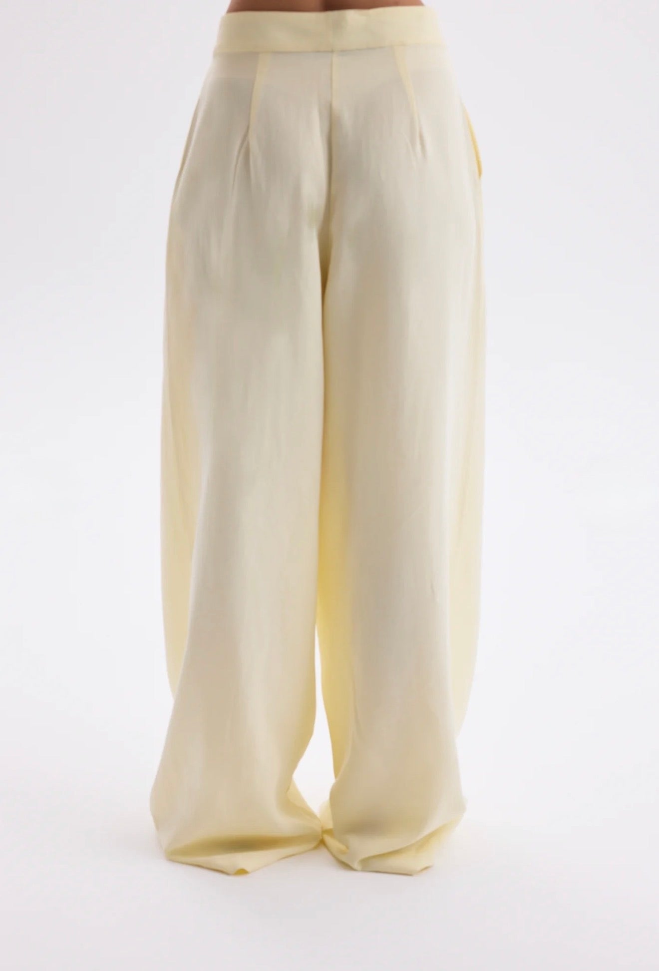 Tie-Front Vest & Wide-Leg Pant Set