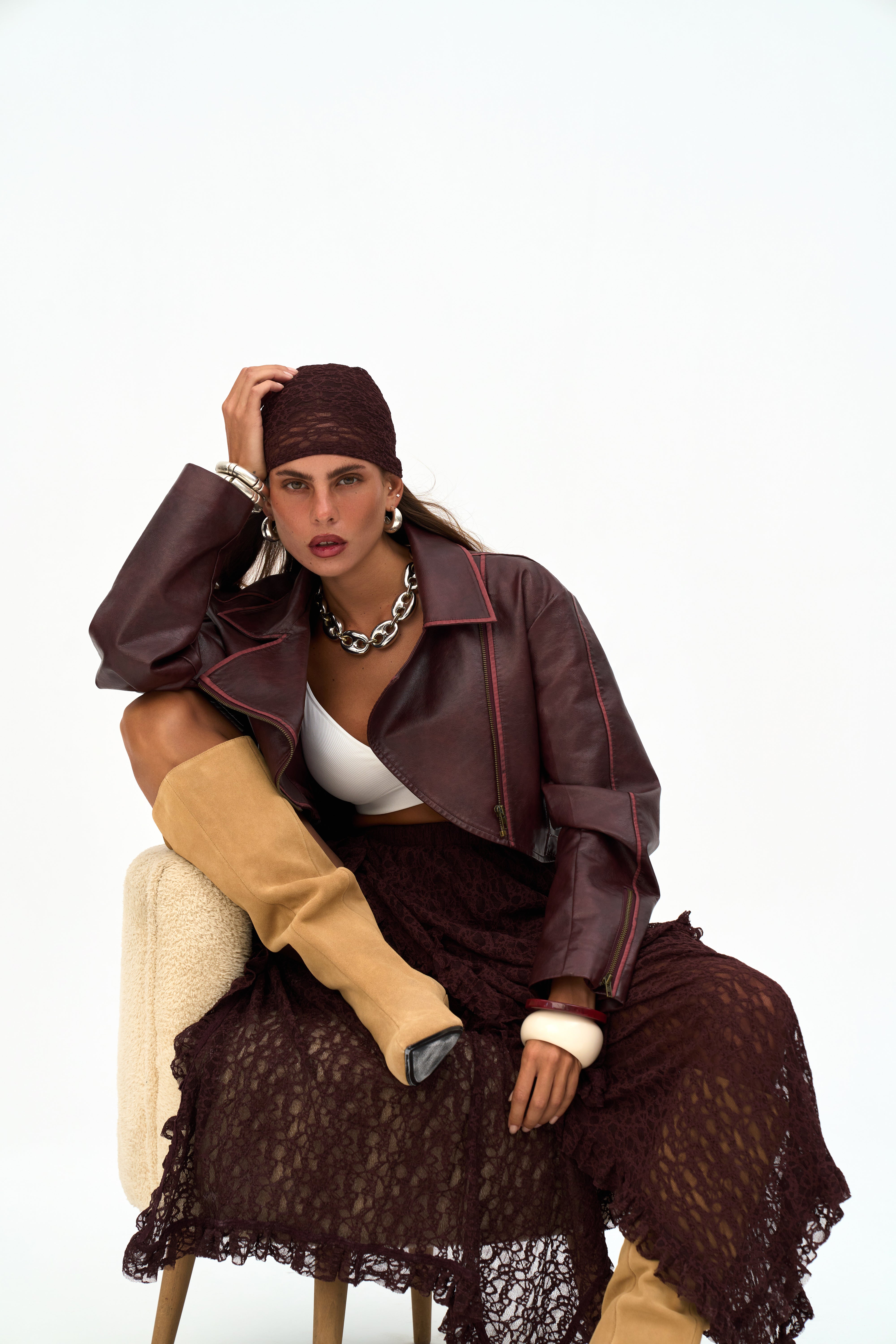 Rhea Leather Jacket